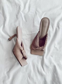 Princess Polly Cortes Heels Sandstone