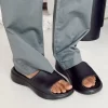 Princess Polly Havana Slides Black