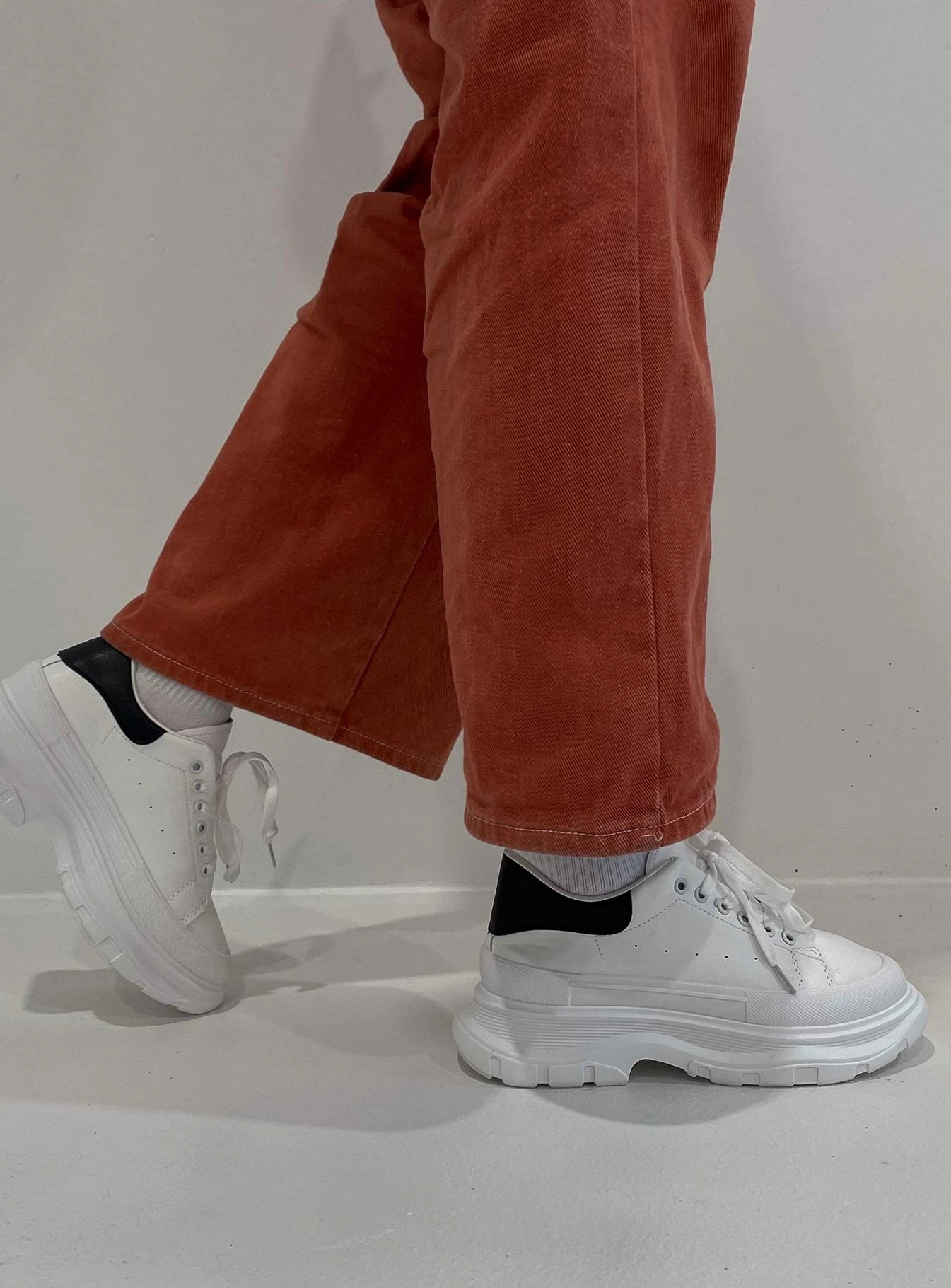 Princess Polly Fuller Sneakers White 1 Princess Polly Fuller Sneakers White