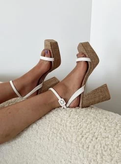 Princess Polly Oasis Heels White -Fashion shoes 0 c5ef5786 6ca2 41d3 bd8a 0a0bbcb32f6d