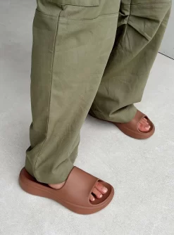 Princess Polly Havana Slides Choc Latte