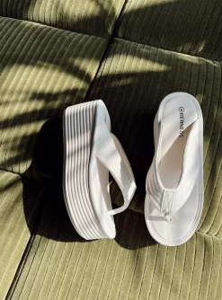 Princess Polly Lola Platform Sandals Beige