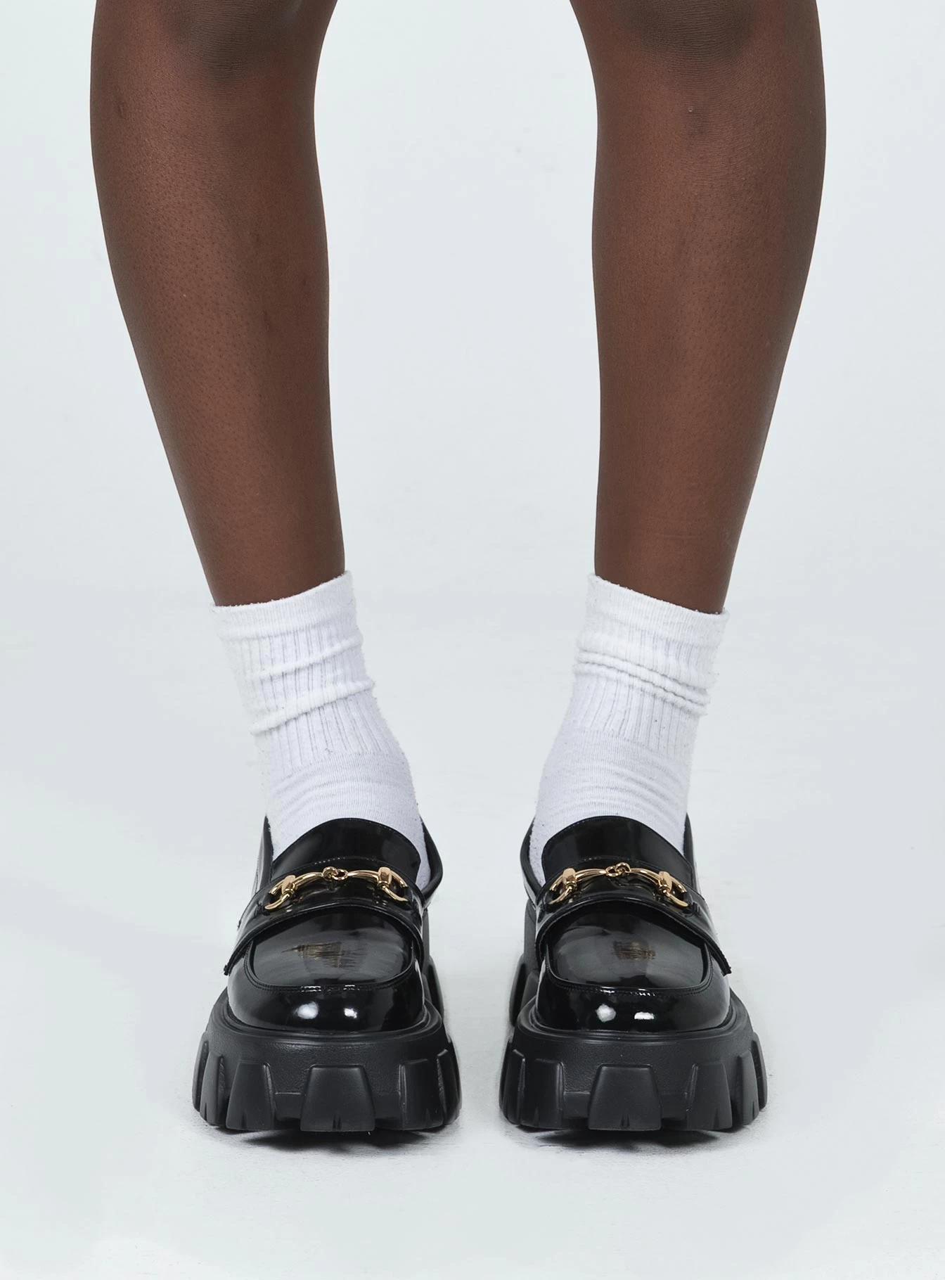 Penny Lane Loafer Black High Shine 2 Penny Lane Loafer Black High Shine - Image 2