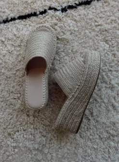 Princess Polly Barbados Sandals Natural