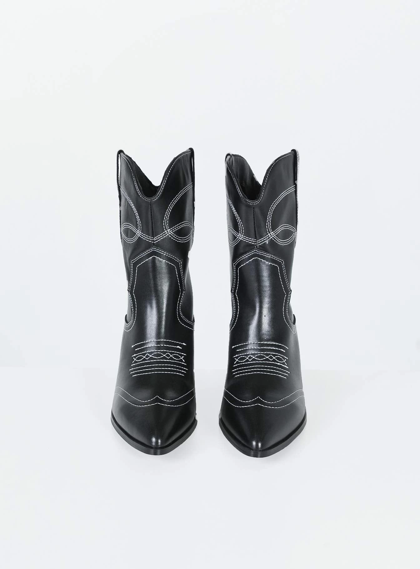 Princess Polly Carinne Boots Black 2 Princess Polly Carinne Boots Black - Image 2