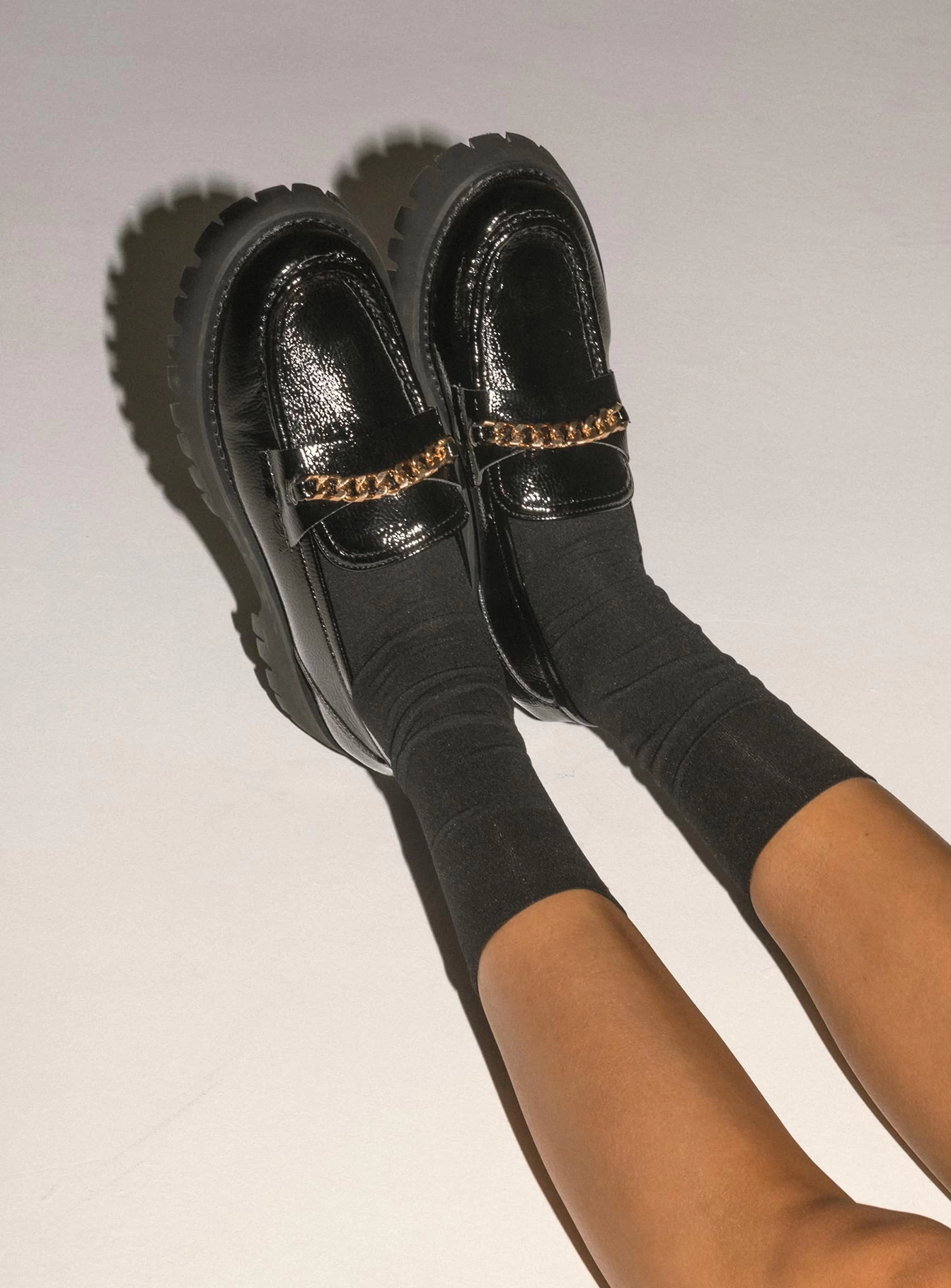 Princess Polly Unchained Patent Loafer 7 Princess Polly Unchained Patent Loafer - Image 7