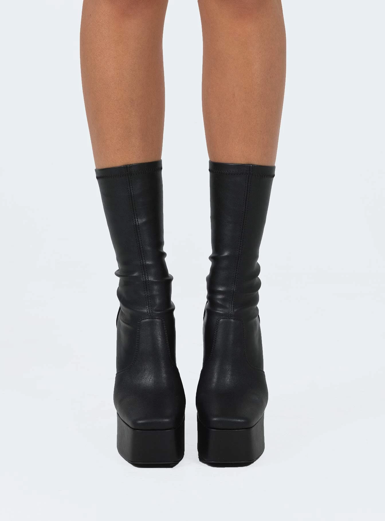 Windsor Smith Angelz Platform Boots Black 2 Windsor Smith Angelz Platform Boots Black - Image 2