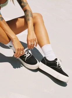 Windsor Smith Rekindle Canvas Sneaker Black