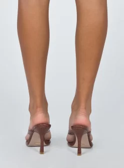 Billini Solana Heels Sepia Croc -Fashion shoes 2O0A5970