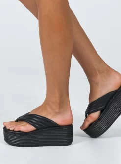 Princess Polly Lola Platform Sandals Black 6 Princess Polly Lola Platform Sandals Black -Fashion shoes 2 03a3ff39 acd6 46dd 873f c3d55336fc62