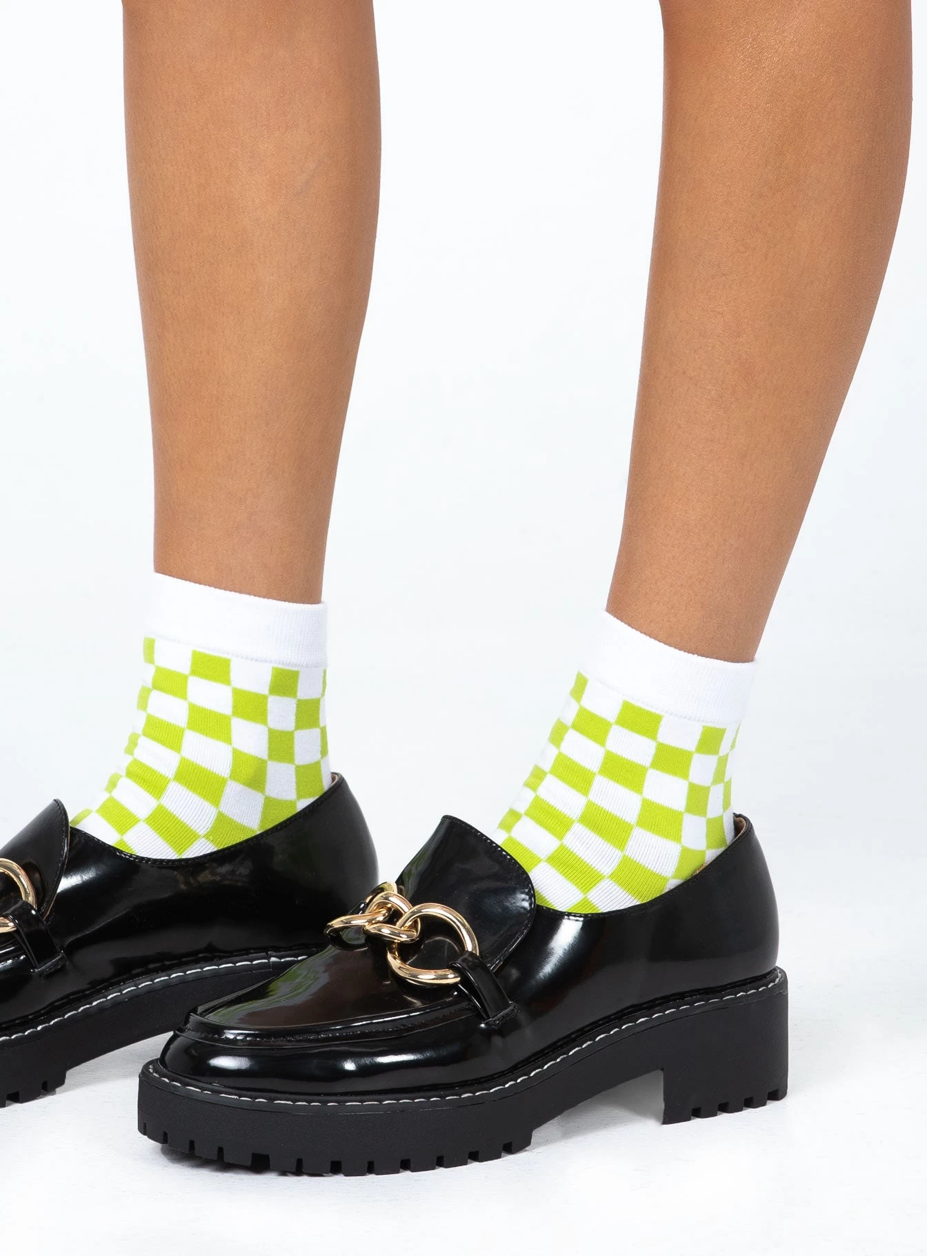 Princess Polly Creedence Penny Loafers Black 3 Princess Polly Creedence Penny Loafers Black - Image 3