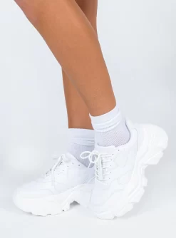 Princess Polly Blair Sneakers White -Fashion shoes 2 20339476 569e 4bd5 a28e 7a5390ec7925