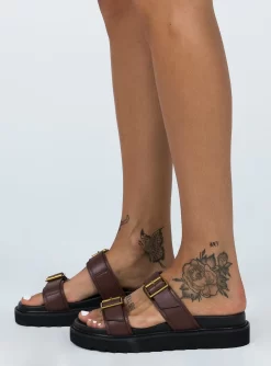 Princess Polly Ma Belle Sandals Chocolate -Fashion shoes 2 39468d30 1821 41d7 a6ec d74dccbc6514