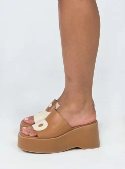 Princess Polly Joni Sandal Brown / Cream 8 Princess Polly Joni Sandal Brown / Cream -Fashion shoes 2 406f4840 33d1 4b90 b82c 5144fbf63799