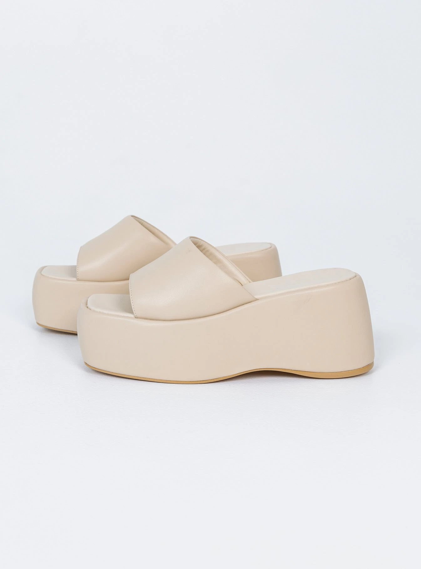Zimmer Platform Sandals Cream 3 Zimmer Platform Sandals Cream - Image 3