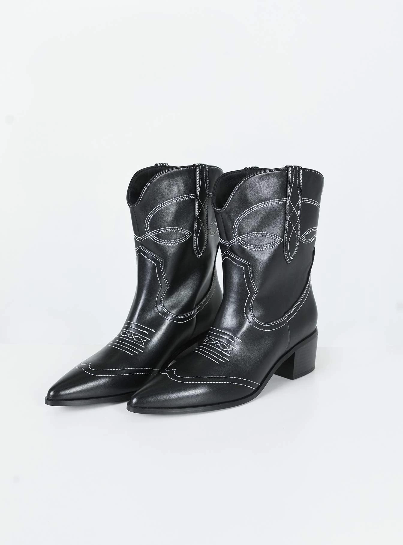 Princess Polly Carinne Boots Black 3 Princess Polly Carinne Boots Black - Image 3