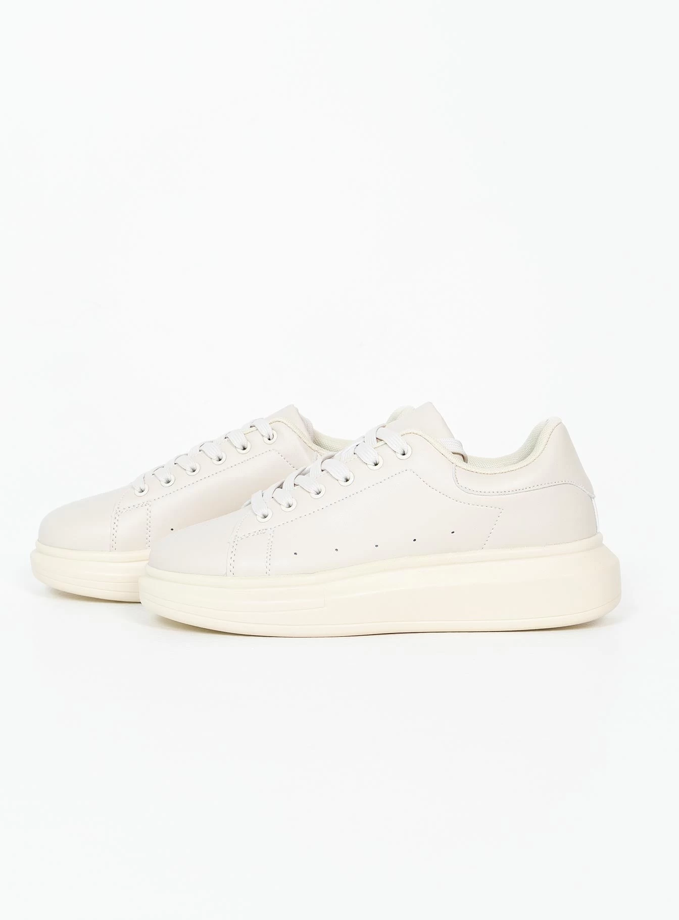 Princess Polly Alexa Sneakers Beige 3 Princess Polly Alexa Sneakers Beige - Image 3