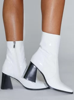 Princess Polly Michelle Boot White -Fashion shoes 2 765add06 a511 4460 979d a76c9b4a0f05