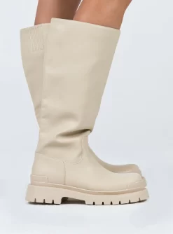 Princess Polly Willink Boots Ecru 6 Princess Polly Willink Boots Ecru -Fashion shoes 2 86cdc193 53d7 4d49 b30e 5c9f3753782c