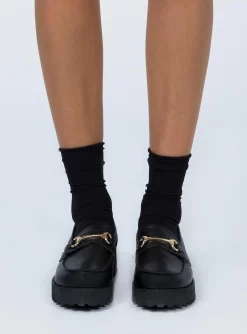 Princess Polly Saxton Loafers Black -Fashion shoes 2 9db3943d 4cd6 4259 93b2 ba505ec8e8ee