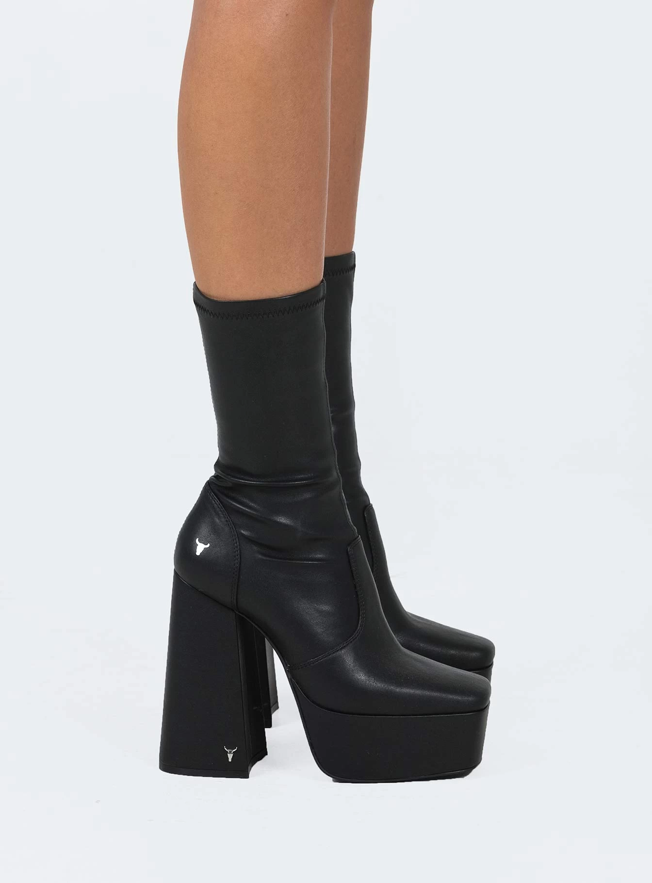 Windsor Smith Angelz Platform Boots Black 3 Windsor Smith Angelz Platform Boots Black - Image 3