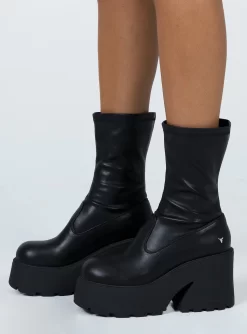 Windsor Smith Found Black Stretch Sock Boot -Fashion shoes 2 edd6ed1d 2f26 4f21 9d85 17c7e3cee0bf