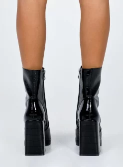 Princess Polly Jamie Croc Platform Boots Black 11 Princess Polly Jamie Croc Platform Boots Black -Fashion shoes 3 113 3ad21f03 500b 48e1 aa2a 4dbafb3834a3