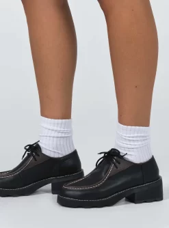 Princess Polly Mackenzie Flat Black -Fashion shoes 3 1dd894f6 a462 48a8 9b0e 95d316b06cbd