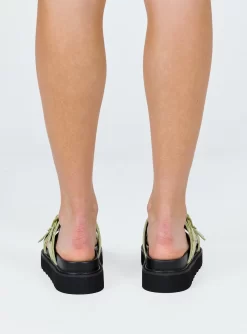 Princess Polly Ma Belle Sandals Matcha Croc -Fashion shoes 3 25b0403c ef23 4f7c abf0 9bece373165e