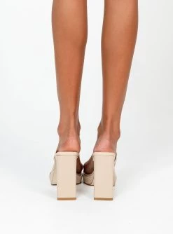 Princess Polly Yelda Heels Matte Beige -Fashion shoes 3 29610848 06a1 4f44 a6b5 f6bc1fd10585