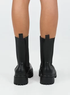 Princess Polly Baker Boots Black -Fashion shoes 3 350bd49a 7a0f 48e2 bf58 e7cb59266797