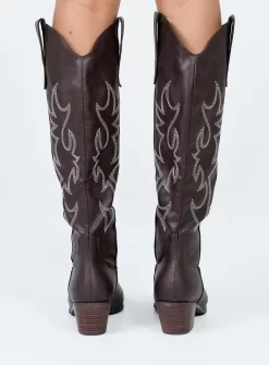 Billini Urson Boots Chocolate / White -Fashion shoes 3 476ab427 9b45 4403 8b17 cae1d753d6b0