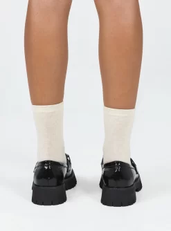 Princess Polly Lucille Loafer Patent Black -Fashion shoes 3 4d3b95ea 7906 4511 a722 270902f66ed4