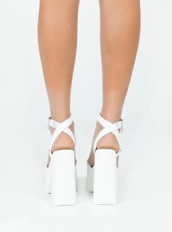 Windsor Smith Monaco Platform Heels White -Fashion shoes 3 533d0fa0 364c 496f 91be 7596e57970ae
