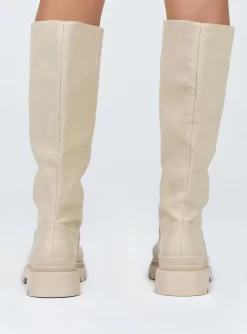 Princess Polly Willink Boots Ecru 7 Princess Polly Willink Boots Ecru -Fashion shoes 3 59992a0a 2955 4d25 9f8b 402d594cf8ea