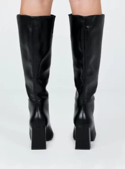 Princess Polly Vesper Knee High Boots Black -Fashion shoes 3 65582967 cee1 424b b69b b879d7fc0573