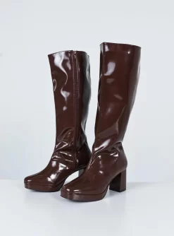 Princess Polly Marianne Boots Brown -Fashion shoes 3 69e6c74e 1a84 46aa b3d0 0c8f80a4864c