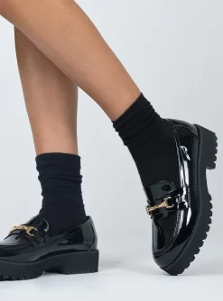 Princess Polly Capri Loafers Black -Fashion shoes 3 6a8aa0ca 87d2 4b51 b36a a1947202f587