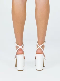 Bardem Platform Heels White -Fashion shoes 3 6ed49330 a5e2 4a78 aab1 571f71651aff