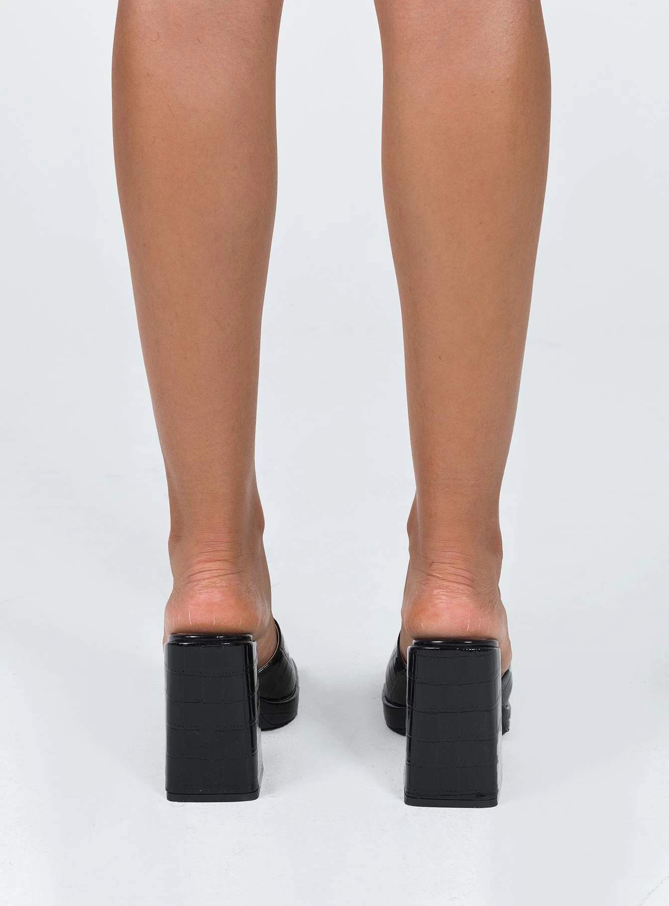 Princess Polly Marlon Heels Black 4 Princess Polly Marlon Heels Black - Image 4