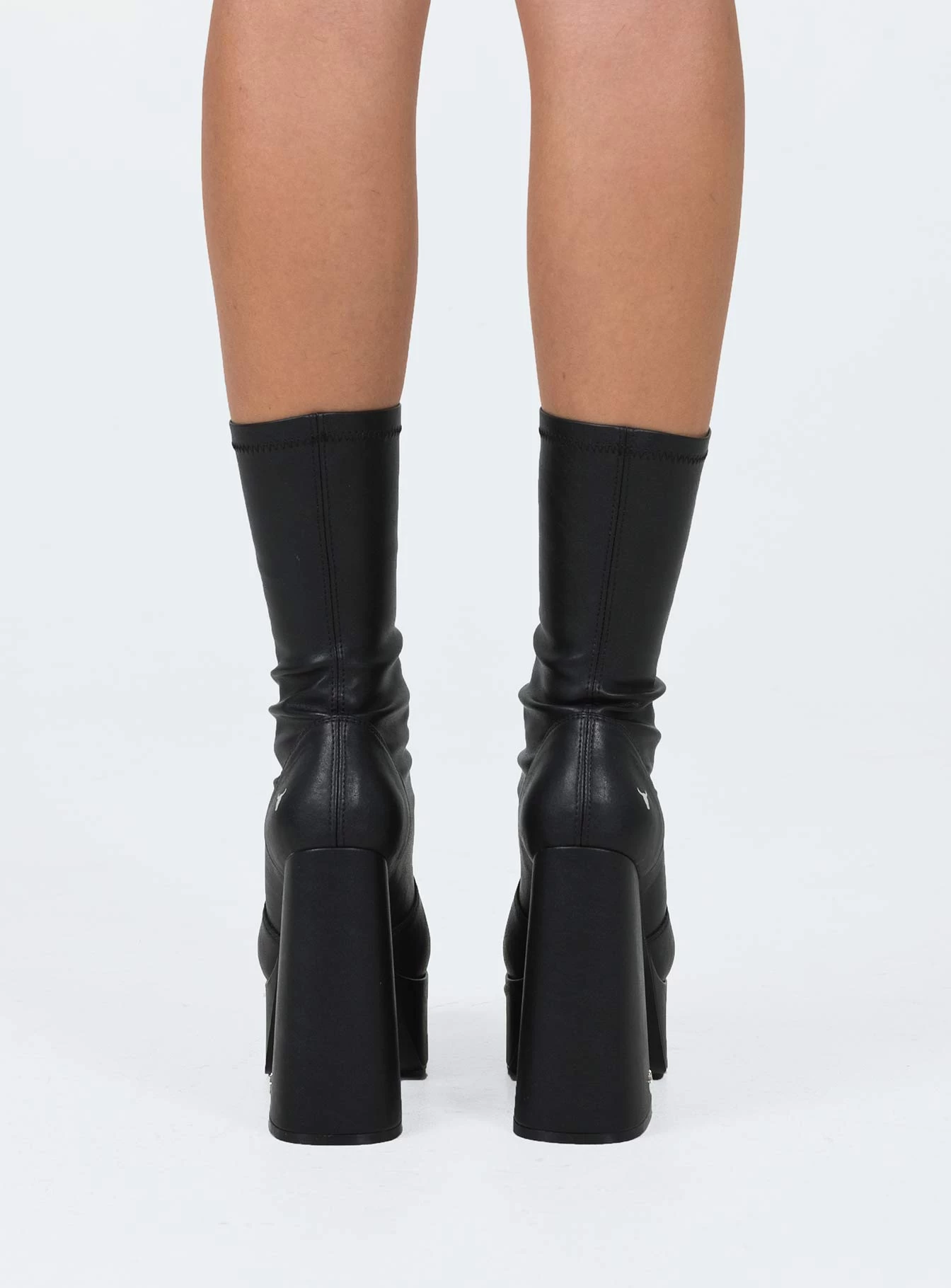 Windsor Smith Angelz Platform Boots Black 4 Windsor Smith Angelz Platform Boots Black - Image 4