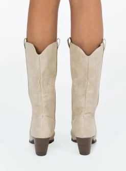 Princess Polly Zane Western Boot Stone 8 Princess Polly Zane Western Boot Stone -Fashion shoes 3 8e8ba9d9 565f 4466 970c 6c20e8fc96ca