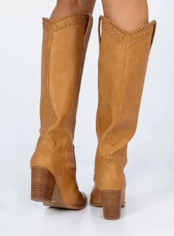 Billini Finley Knee High Western Boot Camel -Fashion shoes 3 98910de8 869b 4688 8e10 57de97d311c1