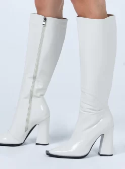 Princess Polly Mercury Boots Off White 8 Princess Polly Mercury Boots Off White -Fashion shoes 3 9e3c03c8 2219 4ccd 97bd 9439afbae67b