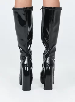 Princess Polly Temptation Boots Black -Fashion shoes 3 a9a8bfc4 c6f1 498d a78f 506c1415bc27