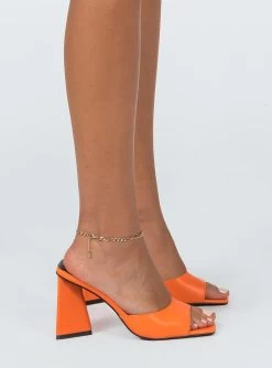 Princess Polly Agent Heels Orange -Fashion shoes 3 b149dad7 2fc7 4dc4 9071 16f2918ef160