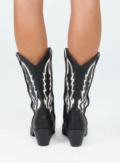 Billini Norva Boots Black / Bone -Fashion shoes 3 d0c8d29c adc1 4b18 bf14 035e39d28ded