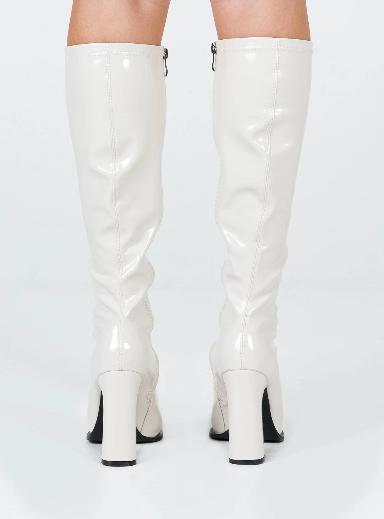 Princess Polly Ivanna Boots Off White 4 Princess Polly Ivanna Boots Off White - Image 4