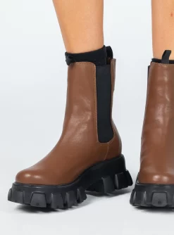 Princess Polly Lindsey Boot Brown -Fashion shoes 3 e93966b7 01fa 4a0f 8110 e223b7af8dd7