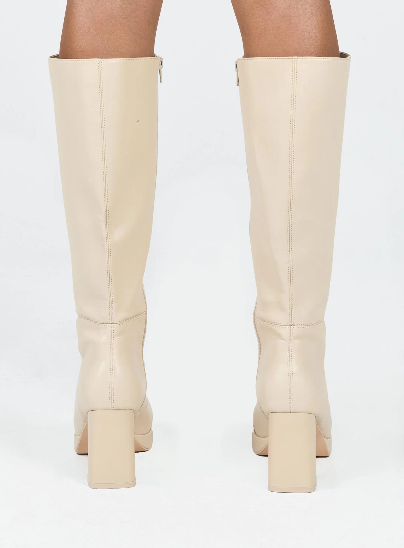 Danai Boots Cream 4 Danai Boots Cream - Image 4